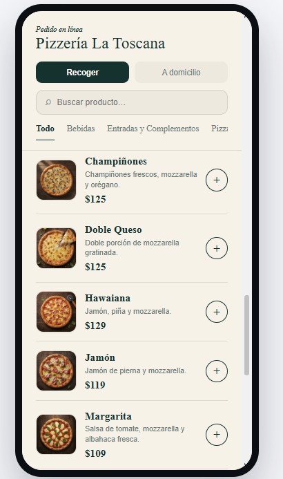 Tus clientes piden en línea